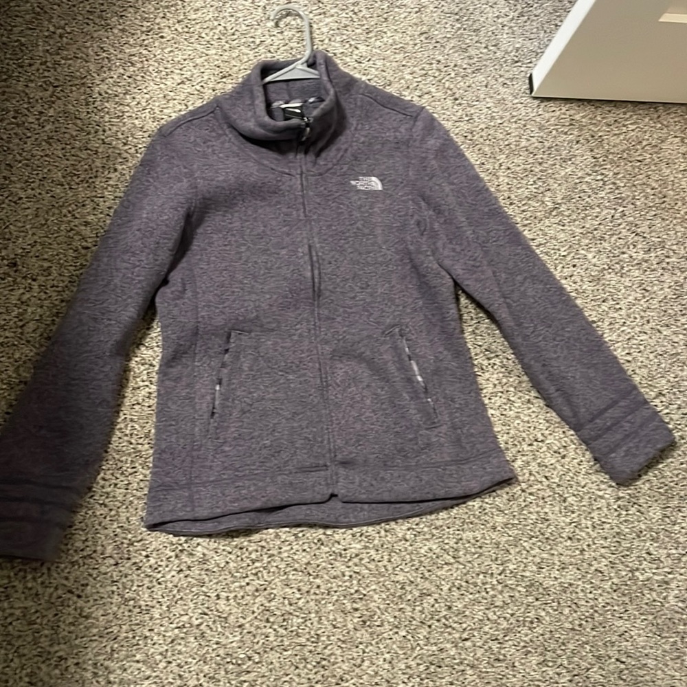 The North Face zip up jacket